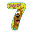 Scooby Doo Number 7 Edible Icing Image